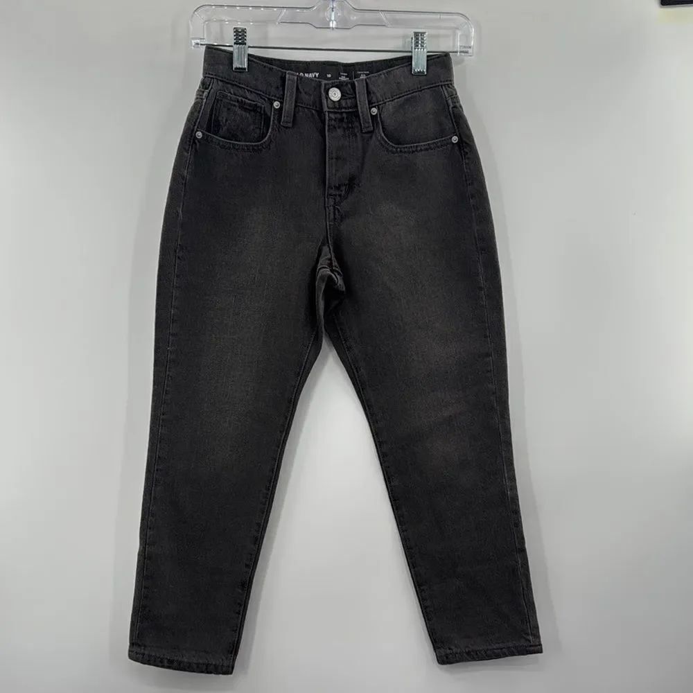 3For$20 Old Navy O.G Black Wash Capri Jeans Size: 10